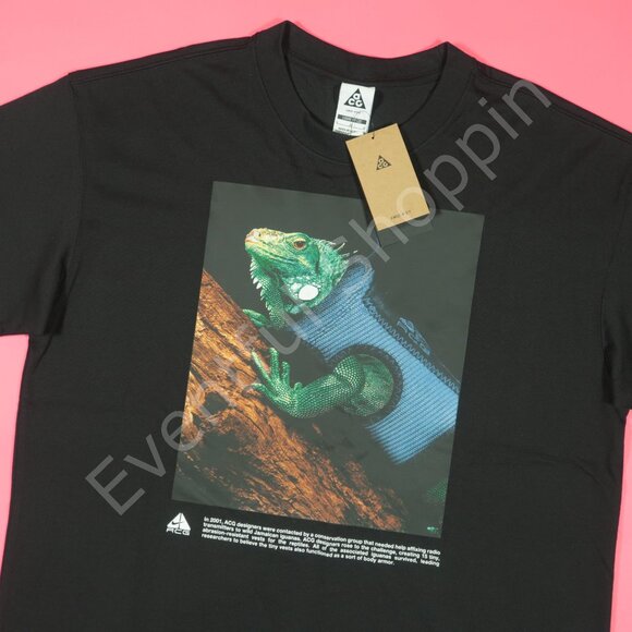 Nike ACG Other - Nike ACG Iguana Vest T Shirt Mens L Black Graphic Tee HJ0889-010 New